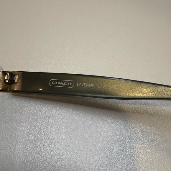 Coach Eyeglasses Frames - Laverne (247) Olive / 48•18•135 - Picture 10 of 13